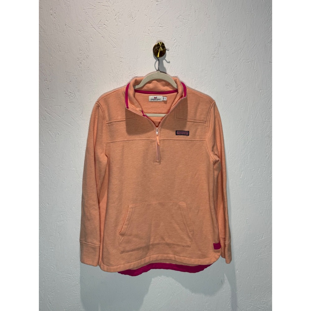 Vineyard Vines Womens shep shirt Quarter Zip Pullover Sweater Small
